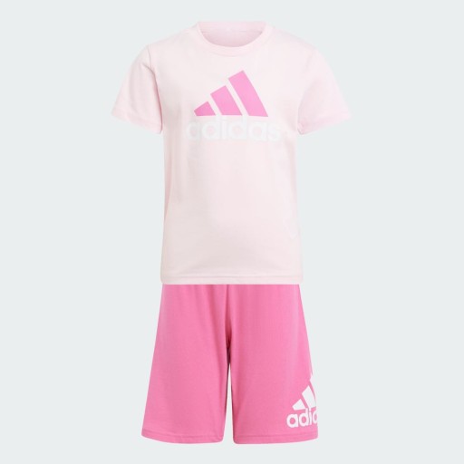 Adidas Essentials Logo T-shirt en Short Set