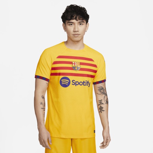 FC Barcelona 2023/24 Match Vierde Nike Dri-FIT ADV voetbalshirt voor heren - Geel