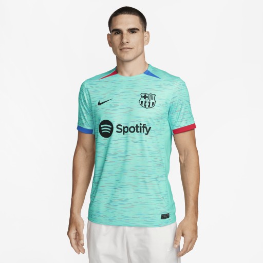 FC Barcelona 2023/24 Stadium Derde Nike Dri-FIT voetbalshirt voor heren - Blauw