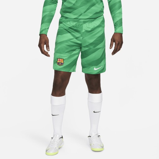 FC Barcelona 2023/24 Stadium Goalkeeper Nike Dri-FIT voetbalshorts voor heren - Groen