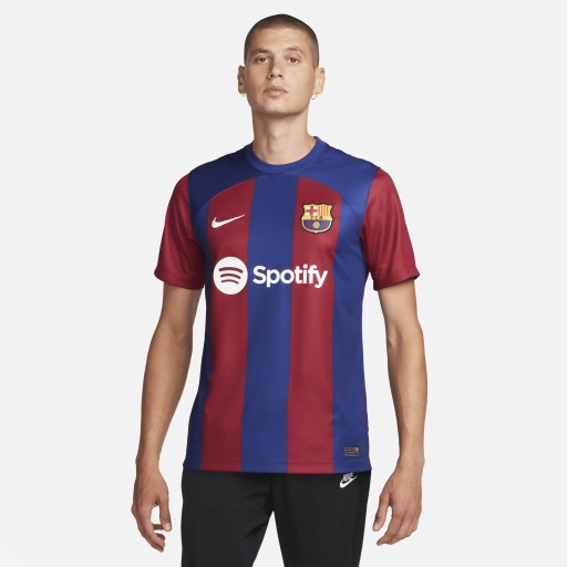 FC Barcelona 2023/24 Stadium Thuis Nike Dri-FIT voetbalshirt voor heren - Blauw