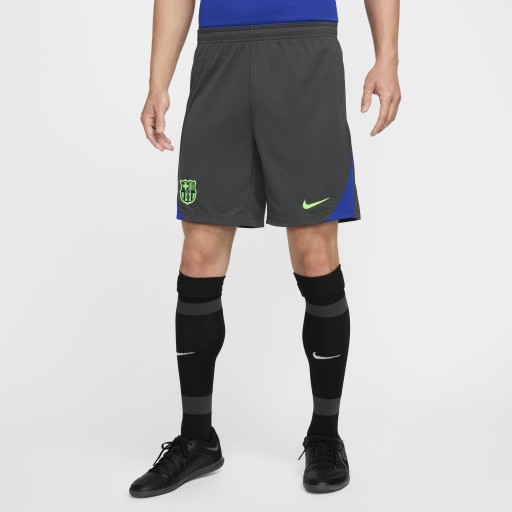 FC Barcelona Strike Derde Nike Dri-FIT knit voetbalshorts voor heren - Grijs