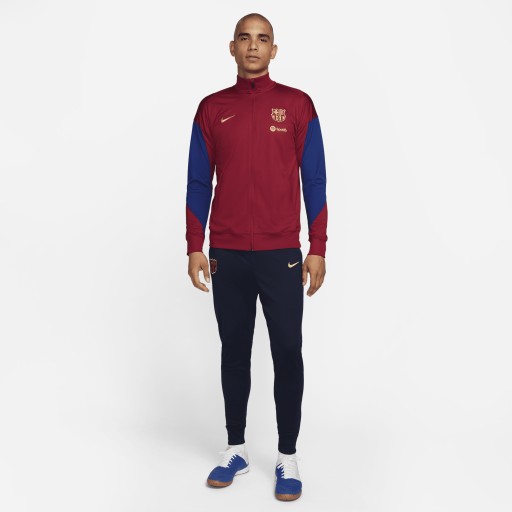 FC Barcelona Strike Nike Dri-FIT knit voetbaltrainingspak voor heren - Rood