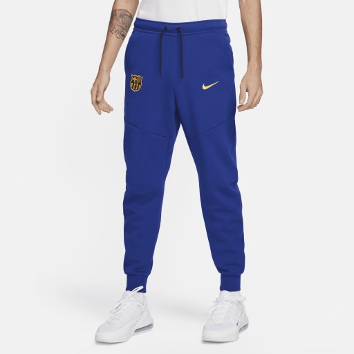 FC Barcelona Tech Fleece Nike voetbalbroek voor heren - Blauw