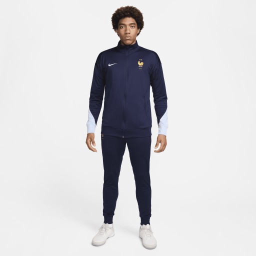 FFF Strike Nike Dri-FIT knit voetbaltrainingspak voor heren - Blauw