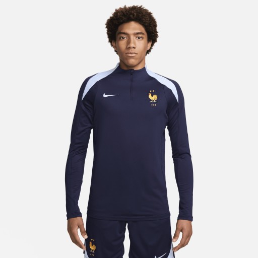 FFF Strike Nike Dri-FIT voetbaltrainingstop voor heren - Blauw