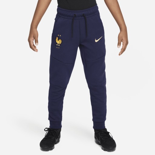 FFF Tech Fleece Nike voetbalbroek voor jongens - Blauw