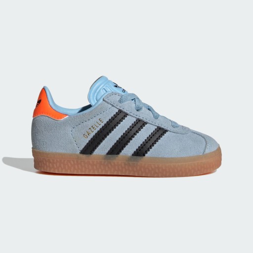 Adidas Gazelle Comfort Closure Elastic Laces Shoes Kids