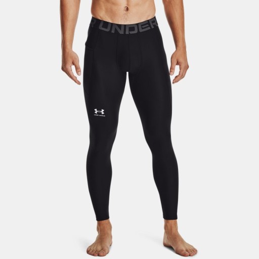 Herenlegging HeatGear® Zwart / Wit L