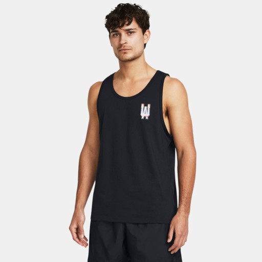 Herentanktop Under Armour Pride Zwart / Wit L