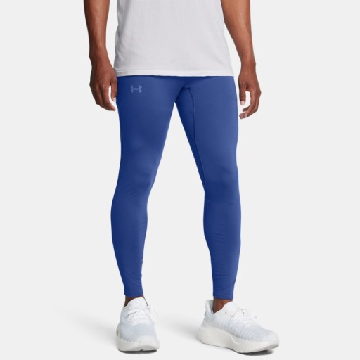 Herentights Under Armour QUnder Armourlifier Elite Tech Blauw / Reflecterend XXL