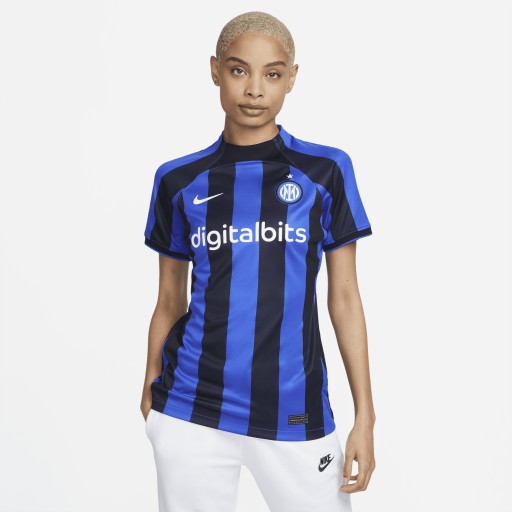 Inter Milan 2022/23 Stadium Thuis Nike voetbalshirt met Dri-FIT voor dames - Blauw