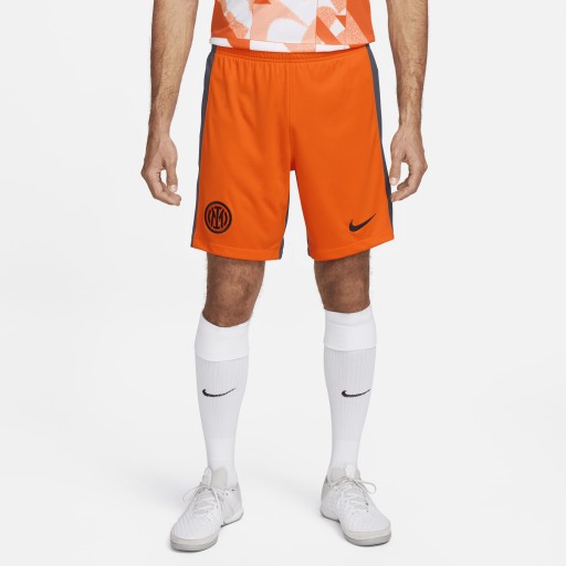 Inter Milan 2023/24 Stadium Derde Nike Dri-FIT voetbalshorts voor heren - Oranje