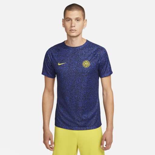 Inter Milan Academy Pro Nike Dri-FIT warming-uptop voor heren - Blauw