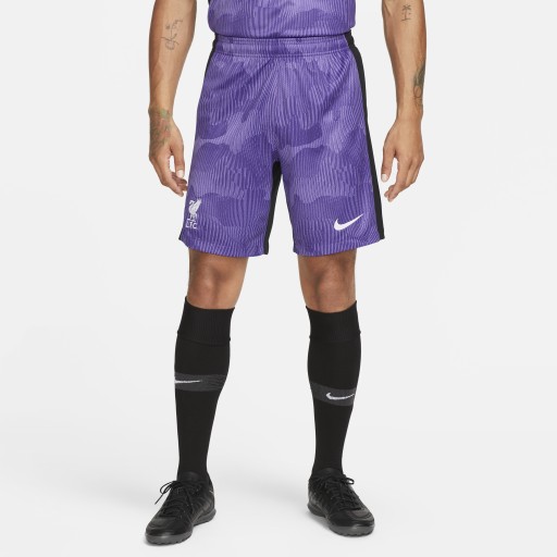 Liverpool FC 2023/24 Stadium Derde Nike Dri-FIT voetbalshorts voor heren - Paars