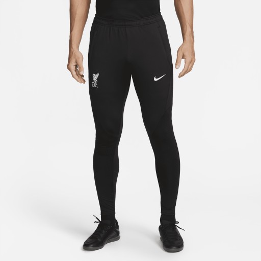 Liverpool FC Strike Nike Dri-FIT knit voetbalbroek voor heren - Zwart