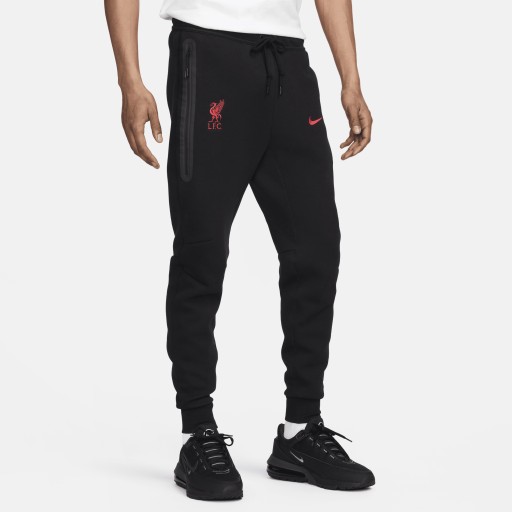 Liverpool FC Tech Fleece Nike voetbalbroek voor heren - Zwart