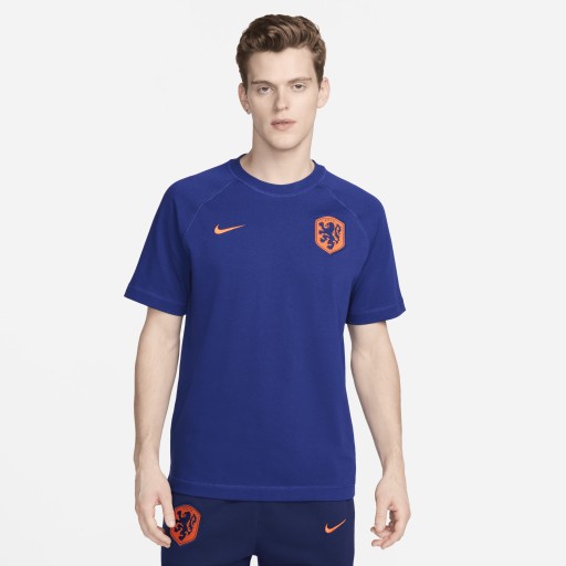 Nederland Travel Nike voetbaltop met korte mouwen - Blauw