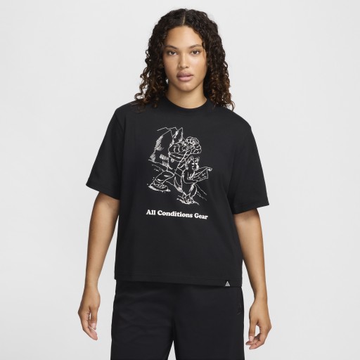 Nike ACG ruimvallend T-shirt met graphic voor dames - Zwart