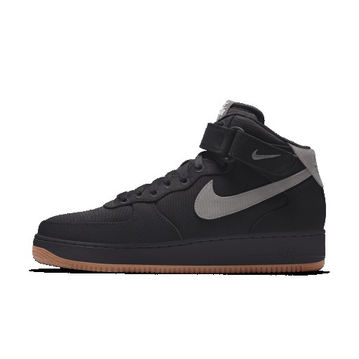 Nike Air Force 1 Mid By You Custom herenschoenen - Zwart