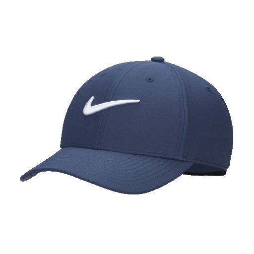 Nike Dri-FIT Club gestructureerde Swoosh pet - Blauw