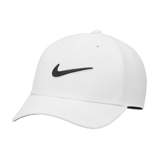 Nike Dri-FIT Club gestructureerde Swoosh pet - Grijs