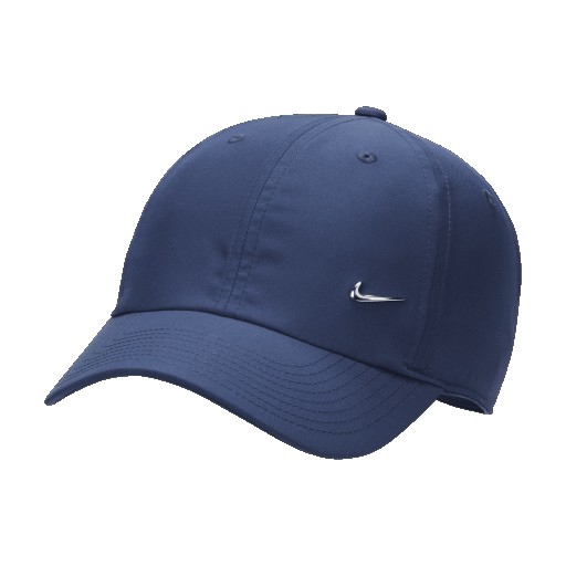 Nike Dri-FIT Club ongestructureerde pet met metalen Swoosh - Blauw