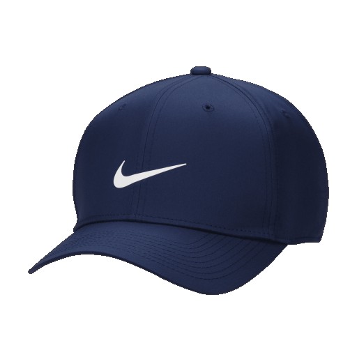 Nike Dri-FIT Rise gestructureerde pet met kliksluiting - Blauw