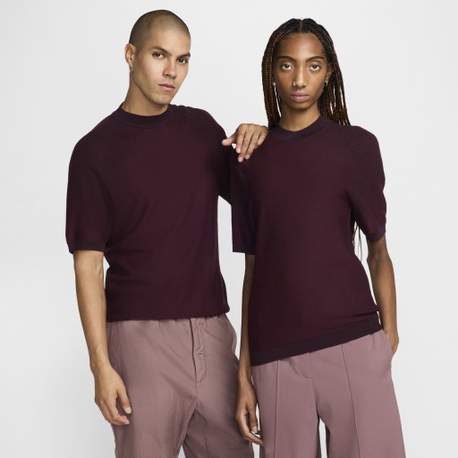 Nike Every Stitch Considered knit T-shirt met korte mouwen - Paars