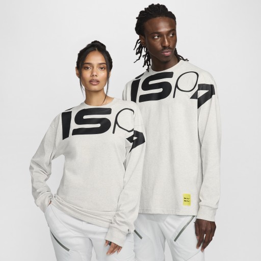 Nike ISPA top met lange mouwen - Grijs