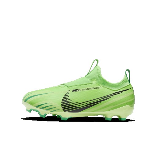 Nike Jr. Vapor 15 Academy Mercurial Dream Speed MG low-top voetbalschoenen voor kleuters/kids (meerdere ondergronden) - Groen