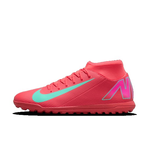 Nike Mercurial Superfly 10 Club high top voetbalschoenen (turf) - Rood