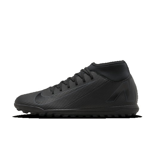 Nike Mercurial Superfly 10 Club high top voetbalschoenen (turf) - Zwart