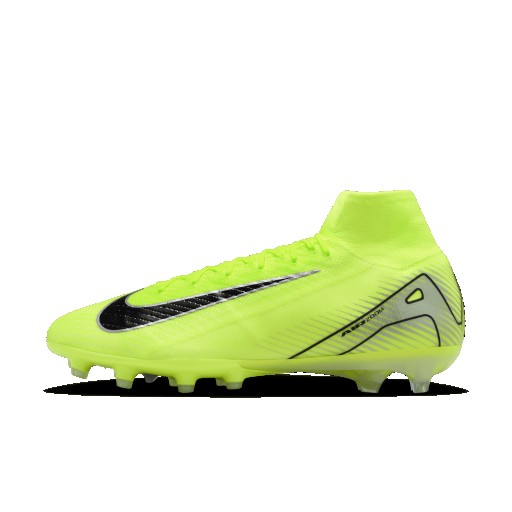 Nike Mercurial Superfly 10 Elite AG-Pro high-top voetbalschoenen - Geel