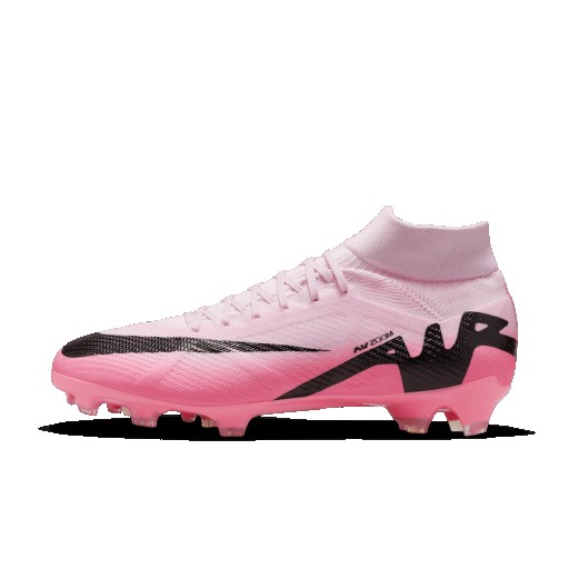 Nike Mercurial Superfly 9 Pro high-top voetbalschoenen (stevige ondergrond) - Roze