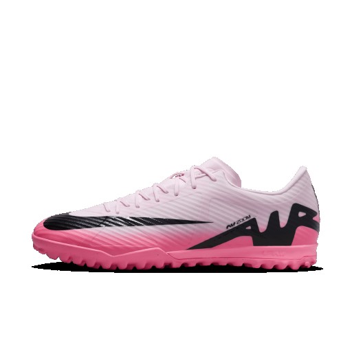 Nike Mercurial Vapor 15 Academy low- top voetbalschoenen (turf) - Roze