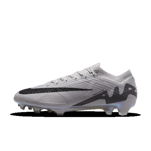 Nike Mercurial Vapor 15 Elite low-top voetbalschoenen (stevige ondergronden) - Grijs