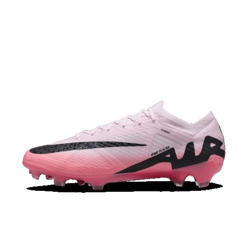 Nike Mercurial Vapor 15 Elite low-top voetbalschoenen (stevige ondergronden) - Roze