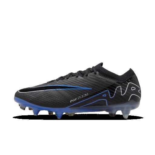 Nike Mercurial Vapor 15 Elite low top voetbalschoenen (zachte ondergrond) - Zwart