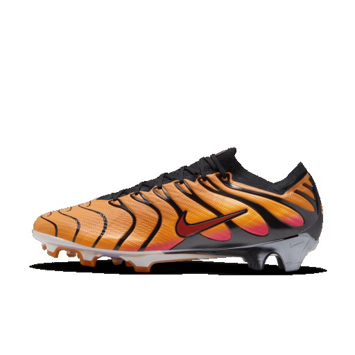 Nike Mercurial Vapor 15 x Air Max Plus low top voetbalschoenen (stevige ondergronden) - Zwart