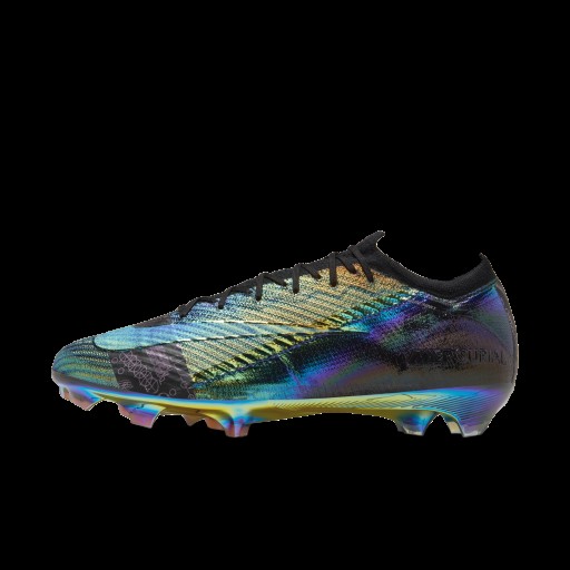 Nike Mercurial Vapor 16 Elite SE low top voetbalschoenen (stevige ondergrond) - Zwart