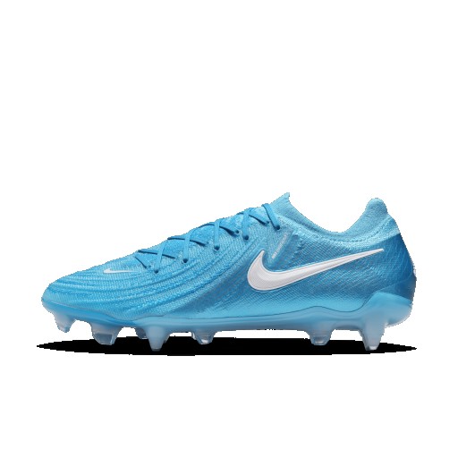 Nike Phantom GX 2 Elite low-top voetbalschoenen (zachte ondergrond) - Blauw