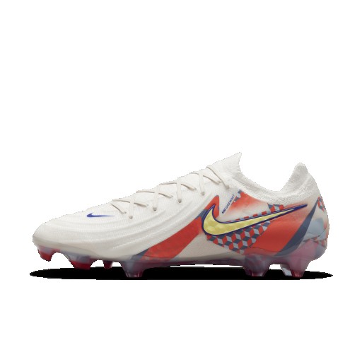 Nike Phantom GX 2 Elite SE low top voetbalschoenen (stevige ondergronden) - Grijs