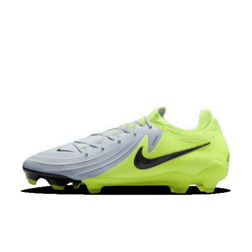 Nike Phantom GX 2 Pro low-top voetbalschoenen (stevige ondergrond) - Grijs