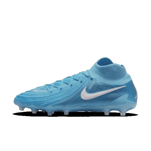 Nike Phantom Luna 2 Elite high-top voetbalschoenen (kunstgras) - Blauw