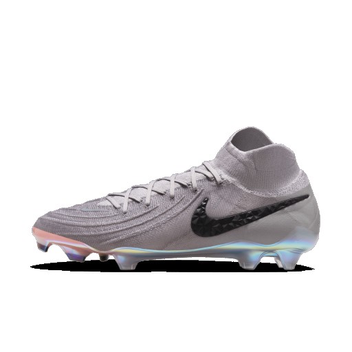 Nike Phantom Luna 2 Elite high-top voetbalschoenen (stevige ondergrond) - Grijs