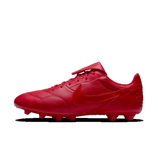 Nike Premier 3 low top voetbalschoenen (stevige ondergrond) - Rood