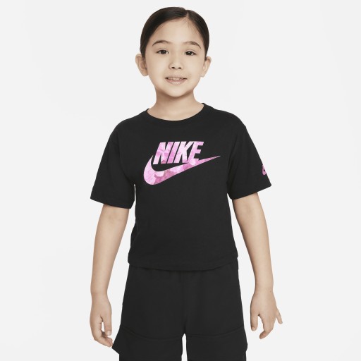 Nike Sci-Dye Boxy Tee T-shirt voor kleuters - Zwart