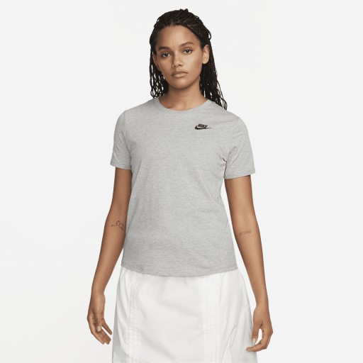 Nike Sportswear Club Essentials T-shirt voor dames - Grijs