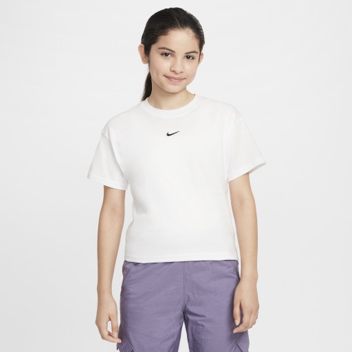 Nike Sportswear Essential T-shirt voor meisjes - Wit